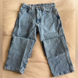 Wrangler Women’s Denim Cowboy Cut Jeans in Light Blue